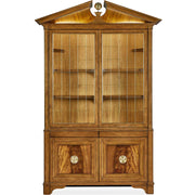 Pediment Tall Cabinet in Golden