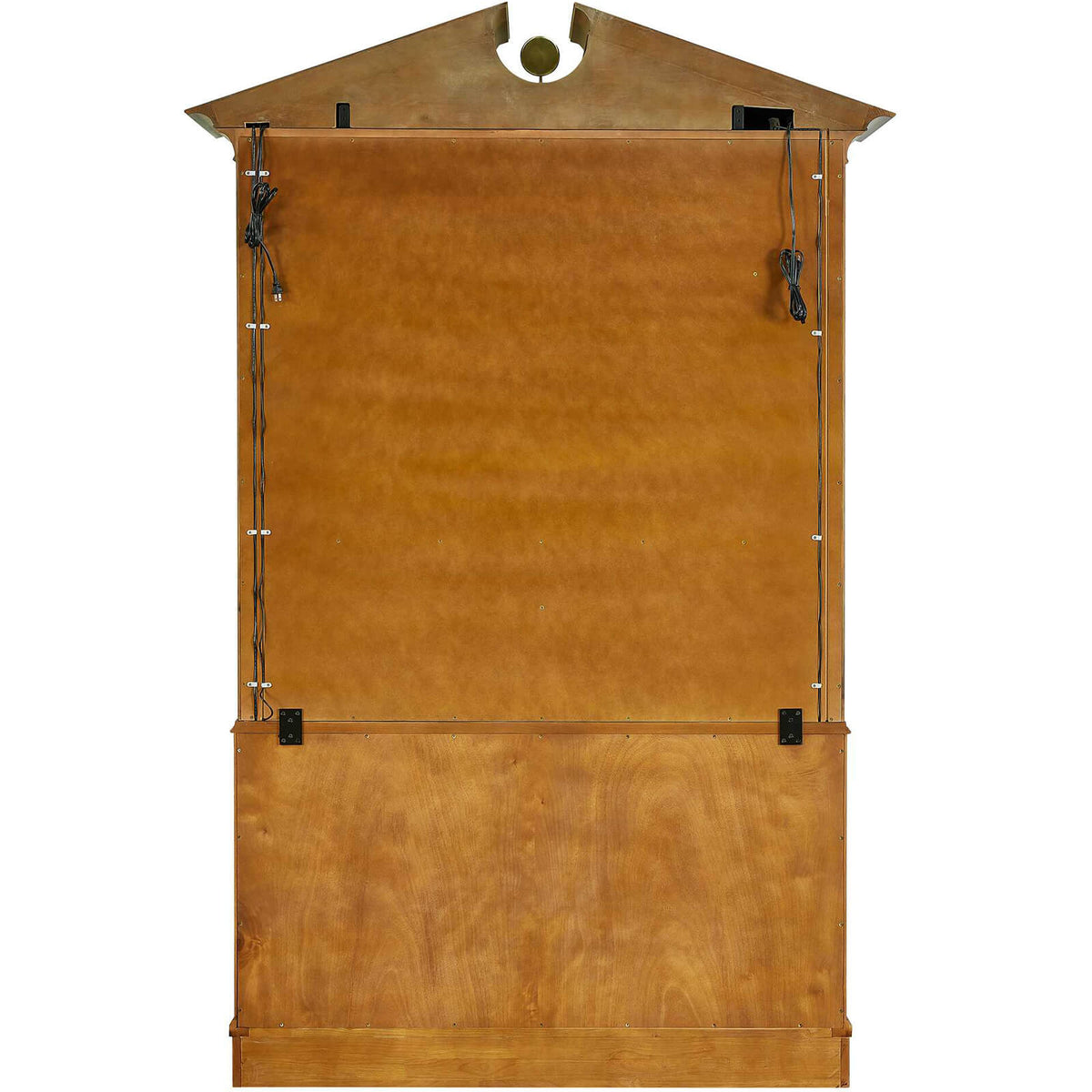 Uttermost Pediment Tall Cabinet in Golden