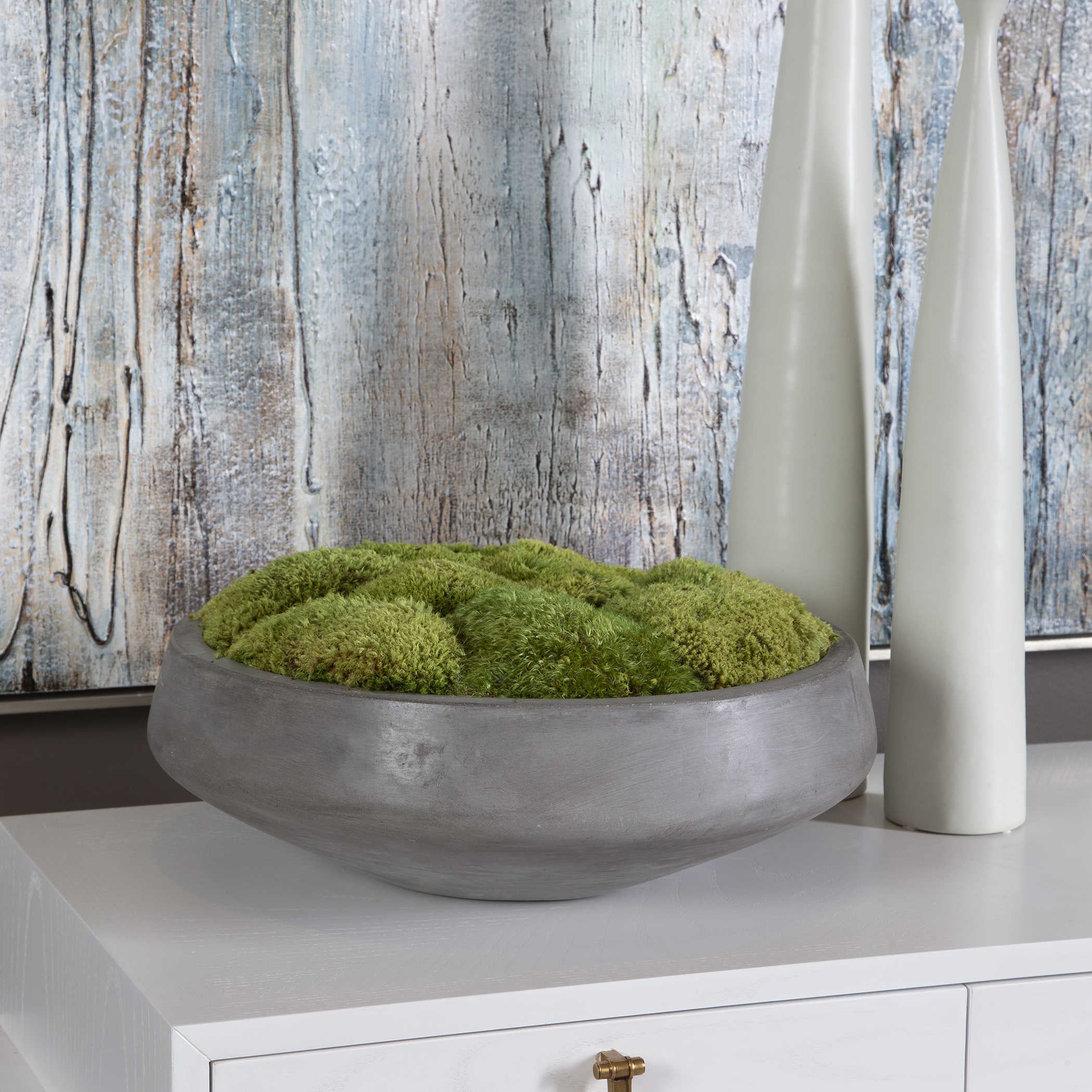 Uttermost Cale Moss Centerpiece