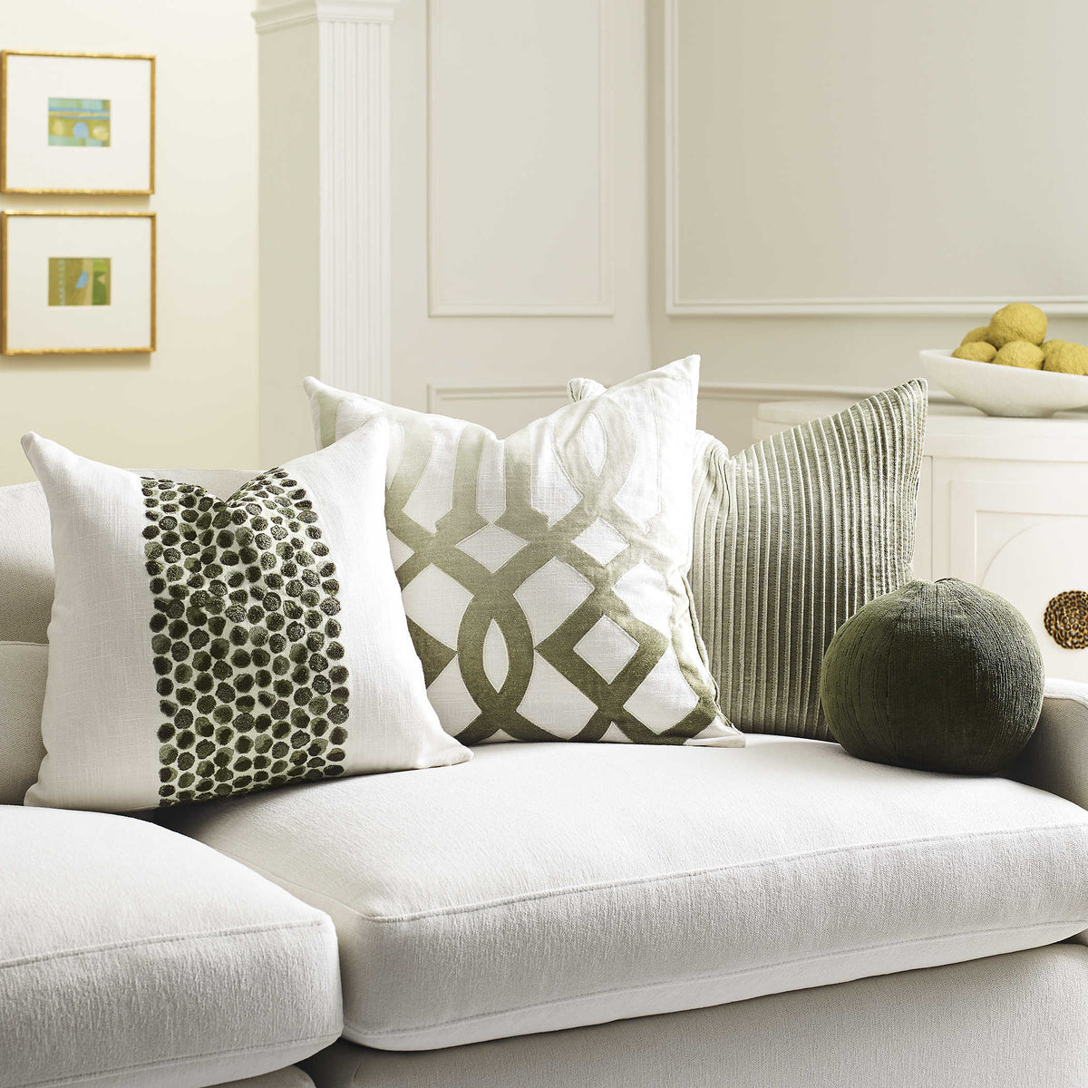 Uttermost Uttermost Fig Leaf Cushion