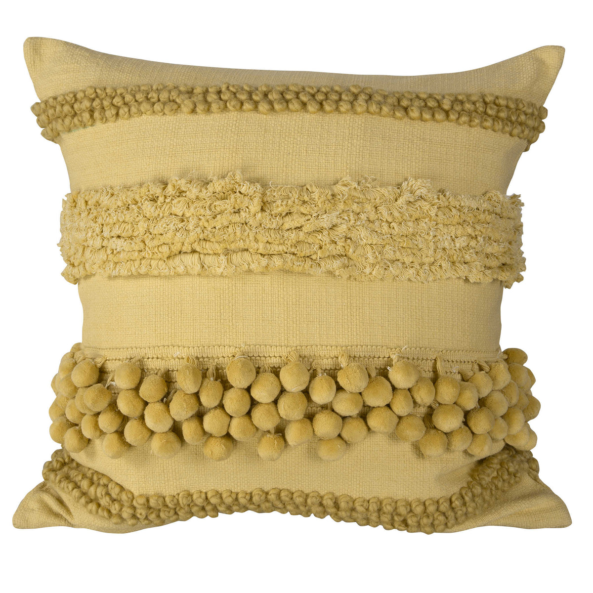 Having a Ball Cushion - Lemon Chiffon