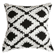 Fringe Element Cushion - Day and Night