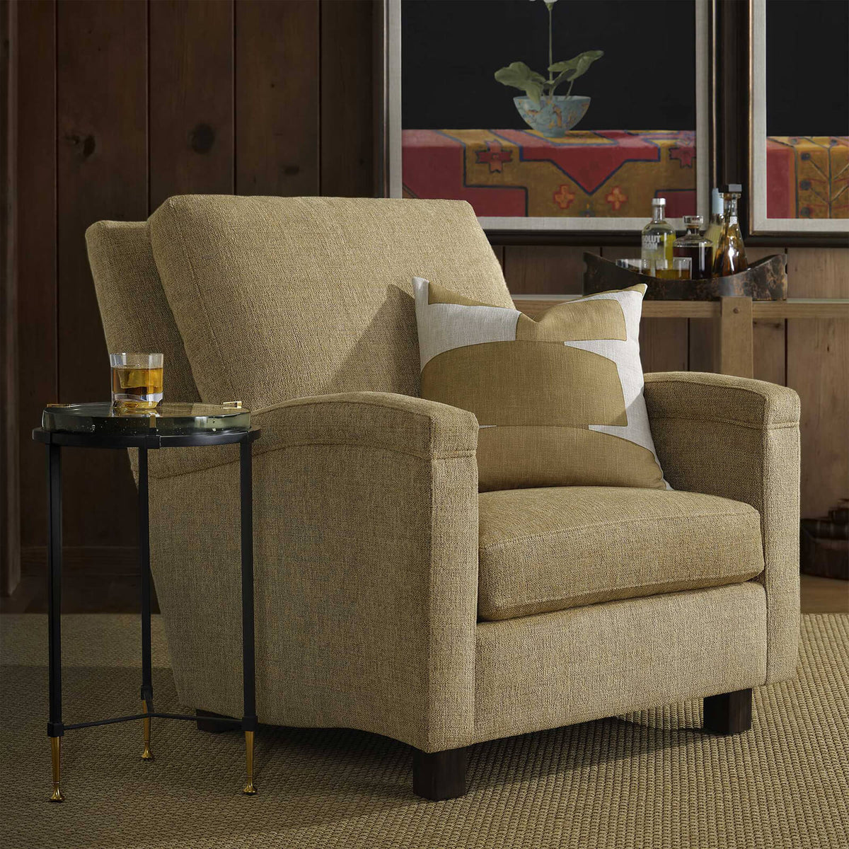 Uttermost Stacked Caramel Pillow
