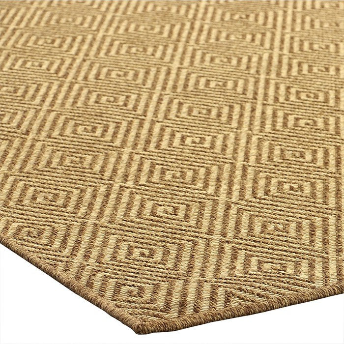 Uttermost Maize Diamond Rug in Burnt Umber - 243 x 305cm