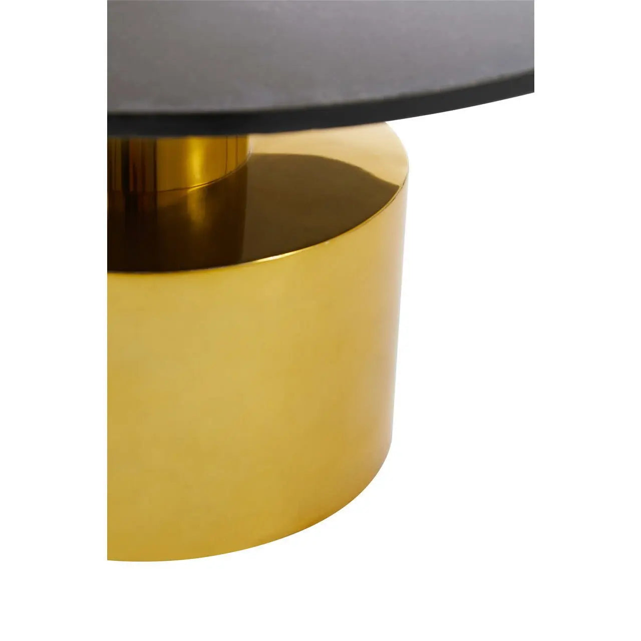 Rania Coffee Table with Black Marble Top Nicholas John Interiors NJ Living