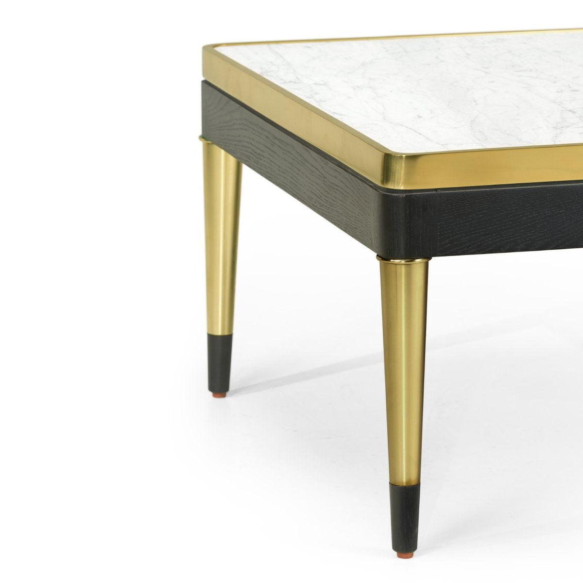 Jonathan Charles Coffee Table with White Calcutta Marble Top
