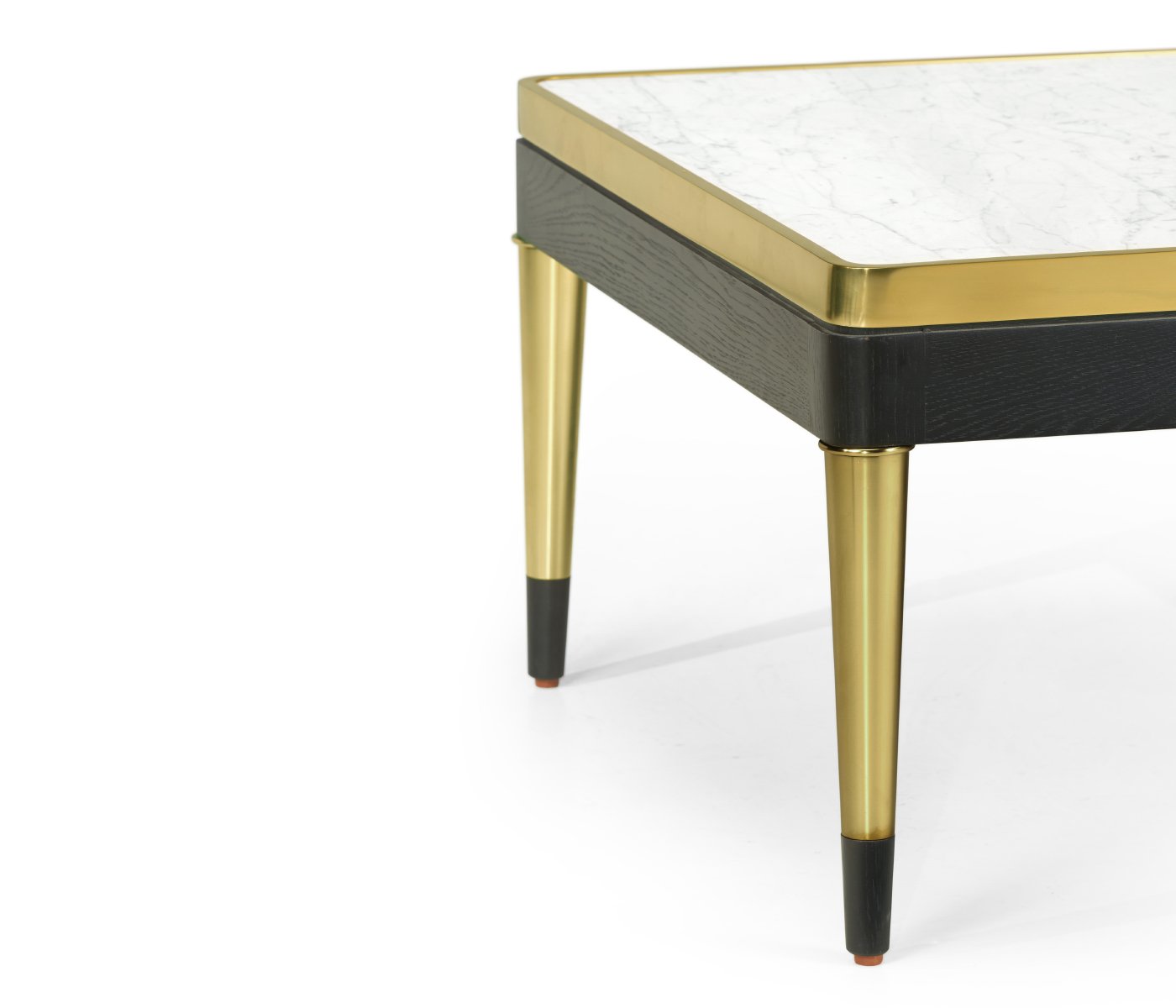 Jonathan Charles Coffee Table with White Calcutta Marble Top
