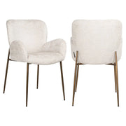 Richmond Interiors Amber Armchair in Cream Fusion Nicholas John Interiors