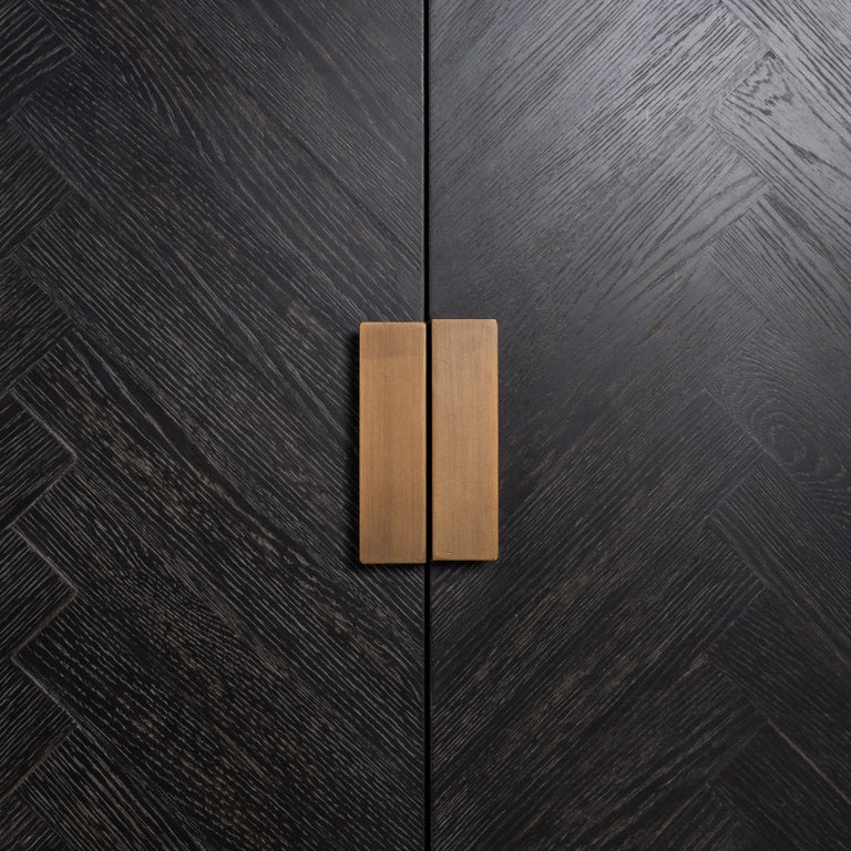 Richmond Interiors Blackbone Brass 4 Door Sideboard Nicholas John Interiors