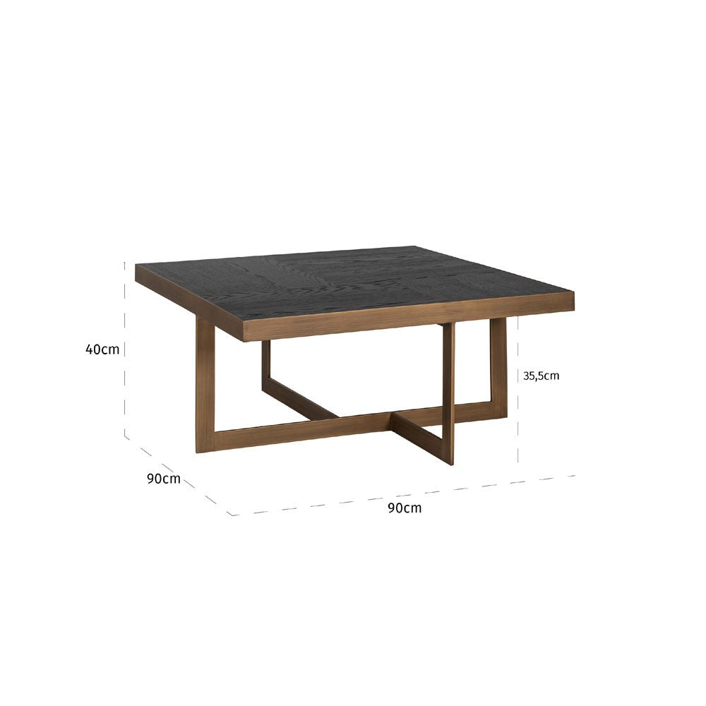 Richmond Interiors Cambon Coffee Table in Dark Coffee Nicholas John Interiors Richmond Interiors