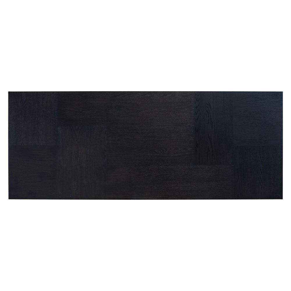 Richmond Interiors Cambon Dining Table 280cm in Dark Coffee