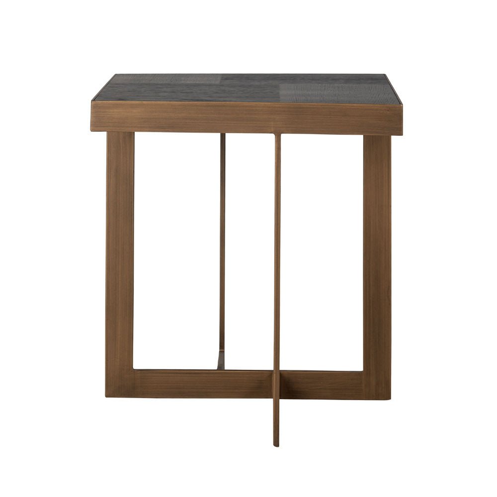Richmond Interiors Cambon Side Table in Dark Coffee Nicholas John Interiors Richmond Interiors