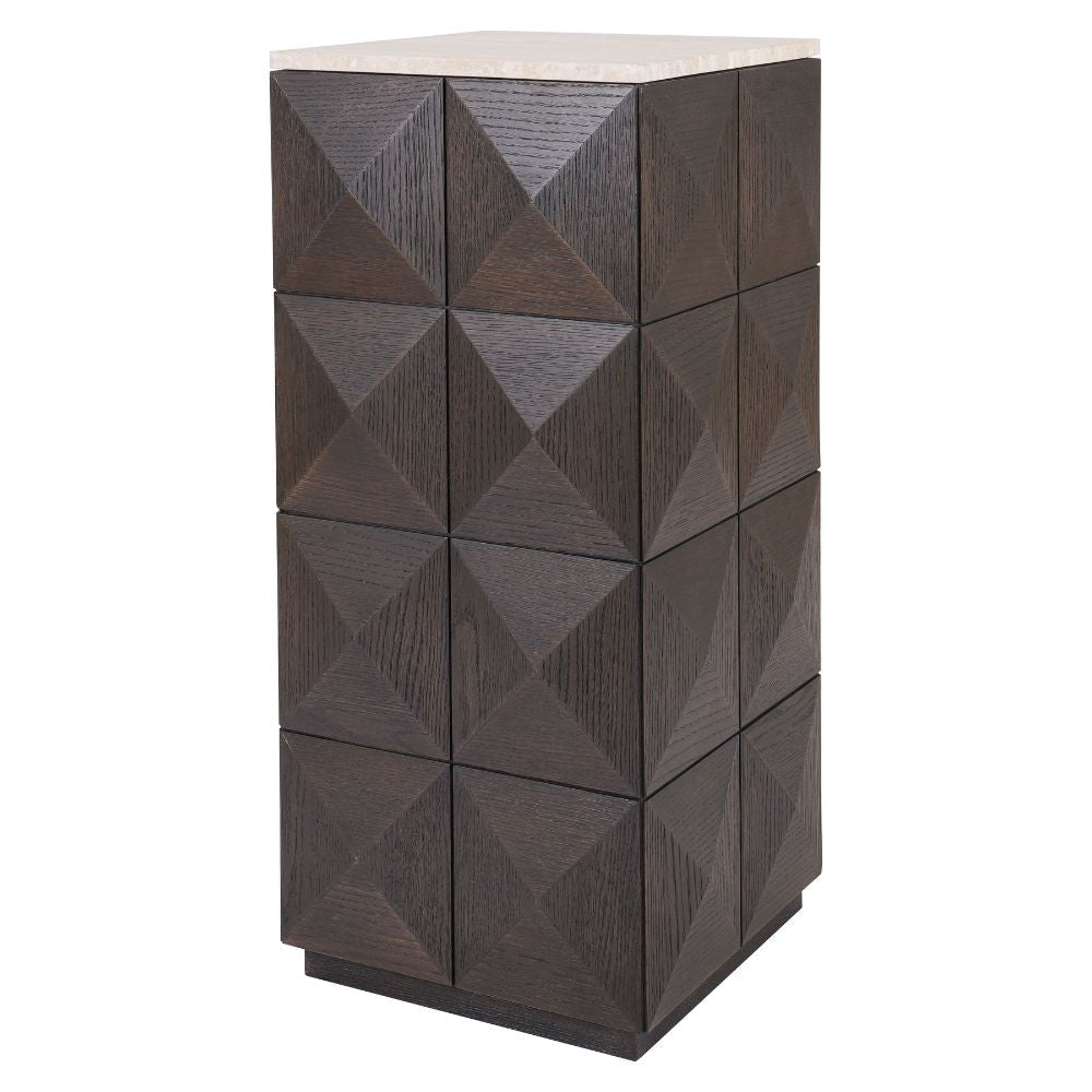 Richmond Interiors Claremont Column in Brown Nicholas John Interiors