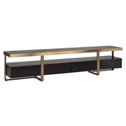 Richmond Interiors Diddley TV Cabinet in Charcoal Media Unit