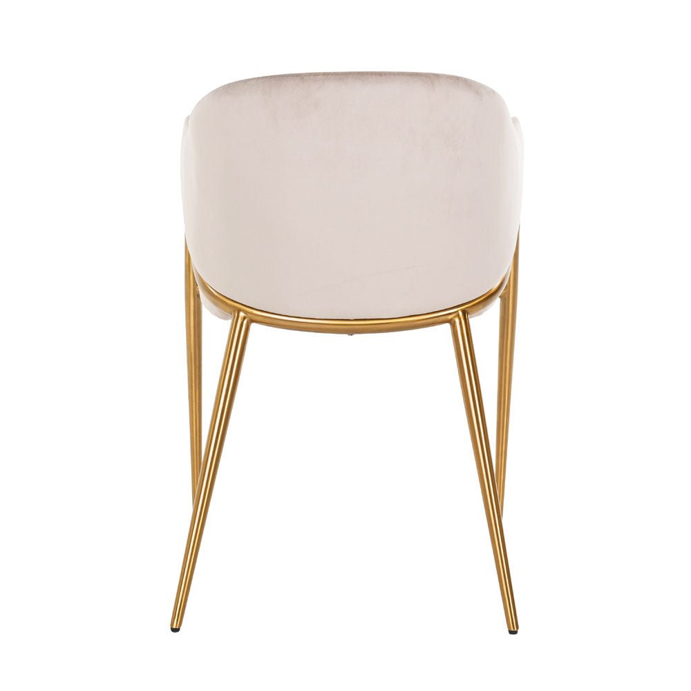 Richmond Interiors Gwen Chair in Khaki Velvet Nicholas John Interiors Richmond Interiors