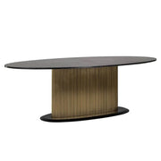 Richmond Interiors Ironville 235cm Oval Dining Table Dining table