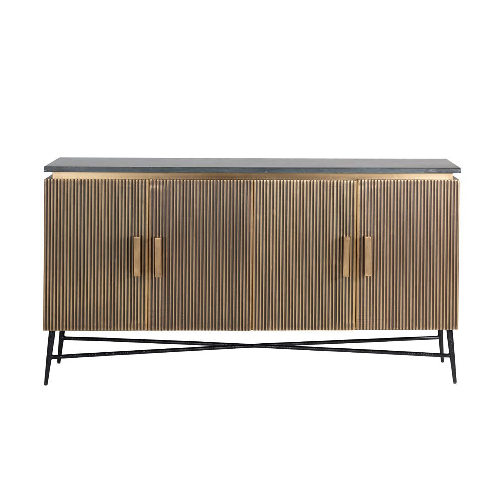 Richmond Interiors Ironville 4 Door Sideboard Nicholas John Interiors Richmond Interiors