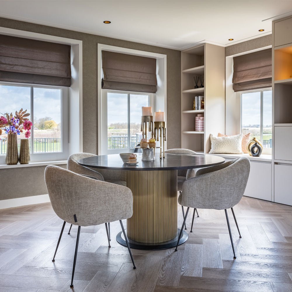 Richmond Interiors Ironville Dining Table 140cm Nicholas John Interiors Richmond Interiors