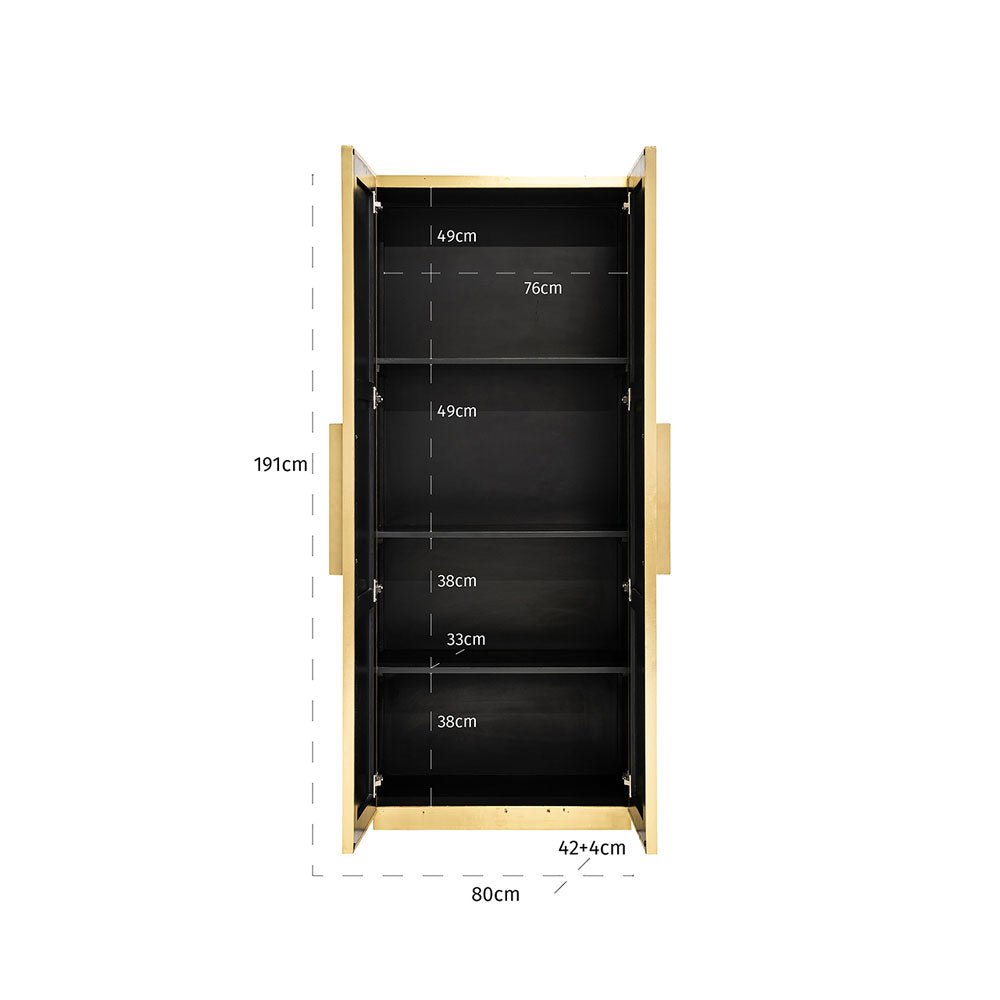Richmond Interiors Ironville Gold Cabinet Nicholas John Interiors Richmond Interiors