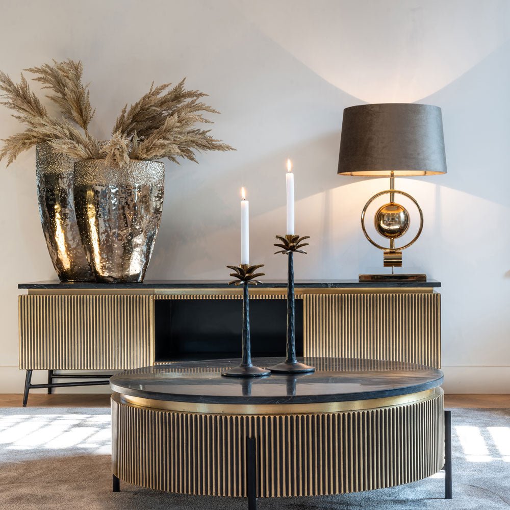 Richmond Interiors Ironville Round Coffee Table Coffee Table