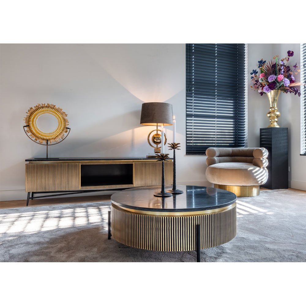 Richmond Interiors Ironville Round Coffee Table Coffee Table