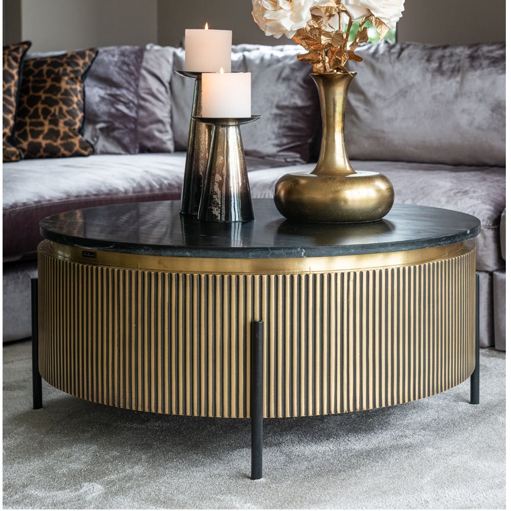 Richmond Interiors Ironville Round Coffee Table Coffee Table