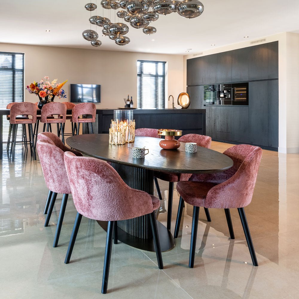 Richmond Interiors Luxor Oval Dining Table Nicholas John Interiors Richmond Interiors