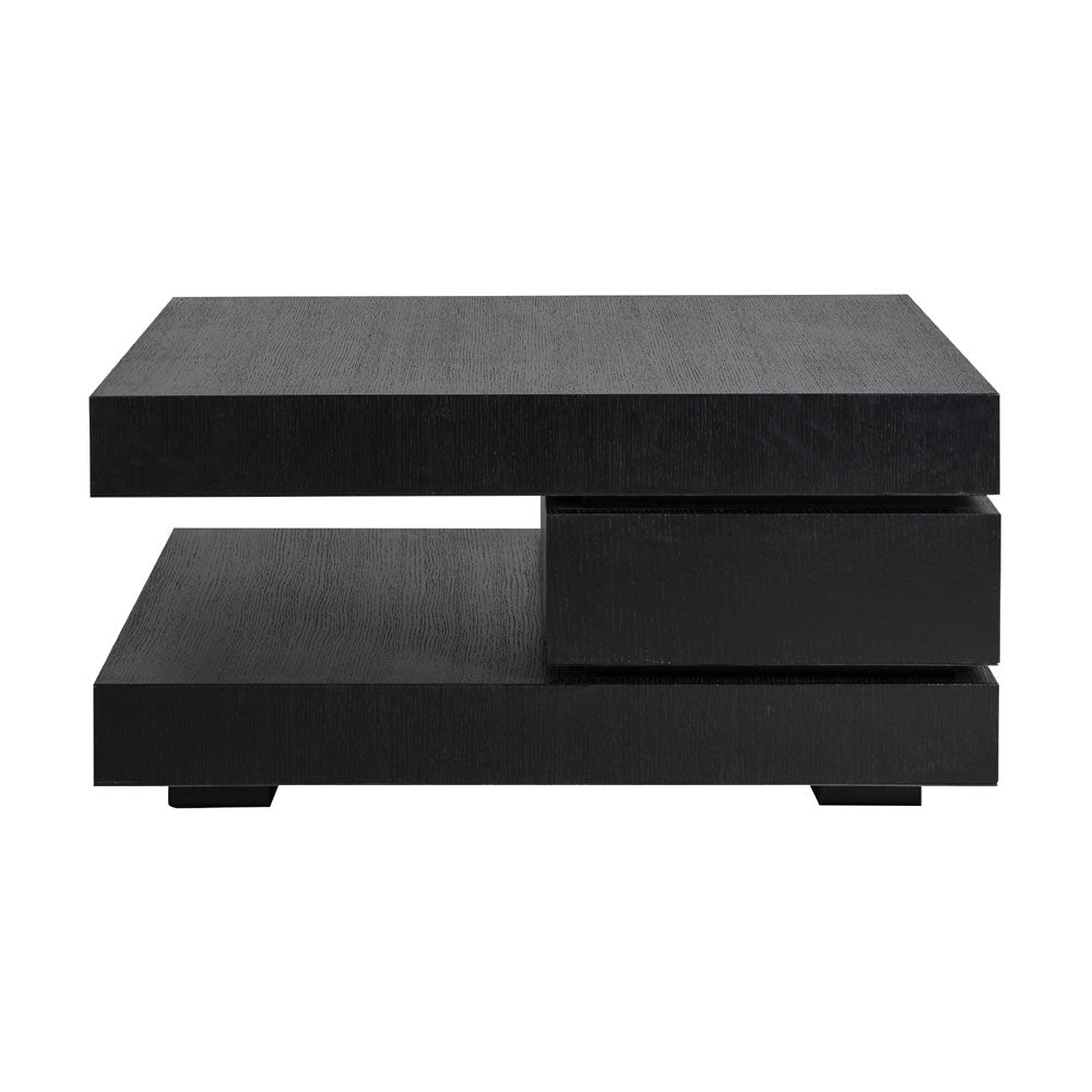 Richmond Interiors Oakura Coffee Table Blok C in Black Nicholas John Interiors Richmond Interiors