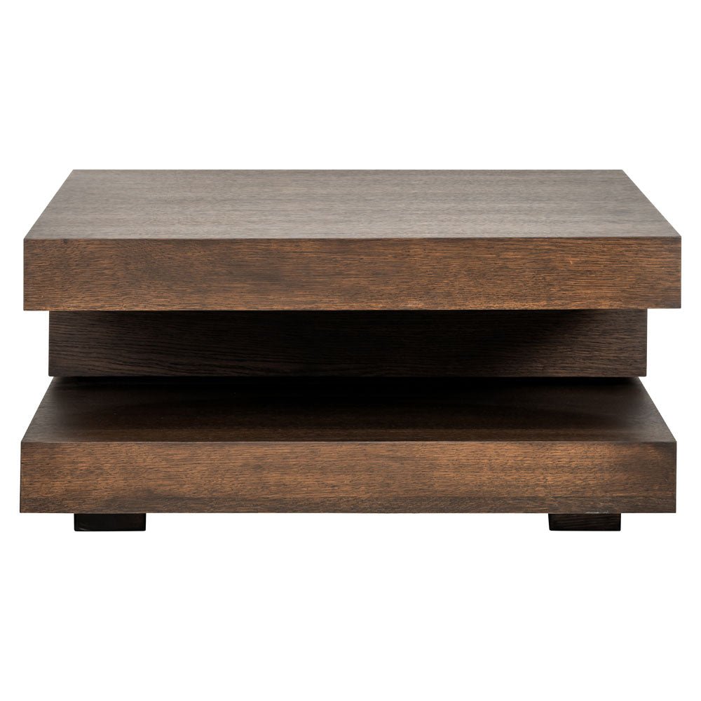 Richmond Interiors Oakura Coffee Table Blok C in Brown Coffee Table