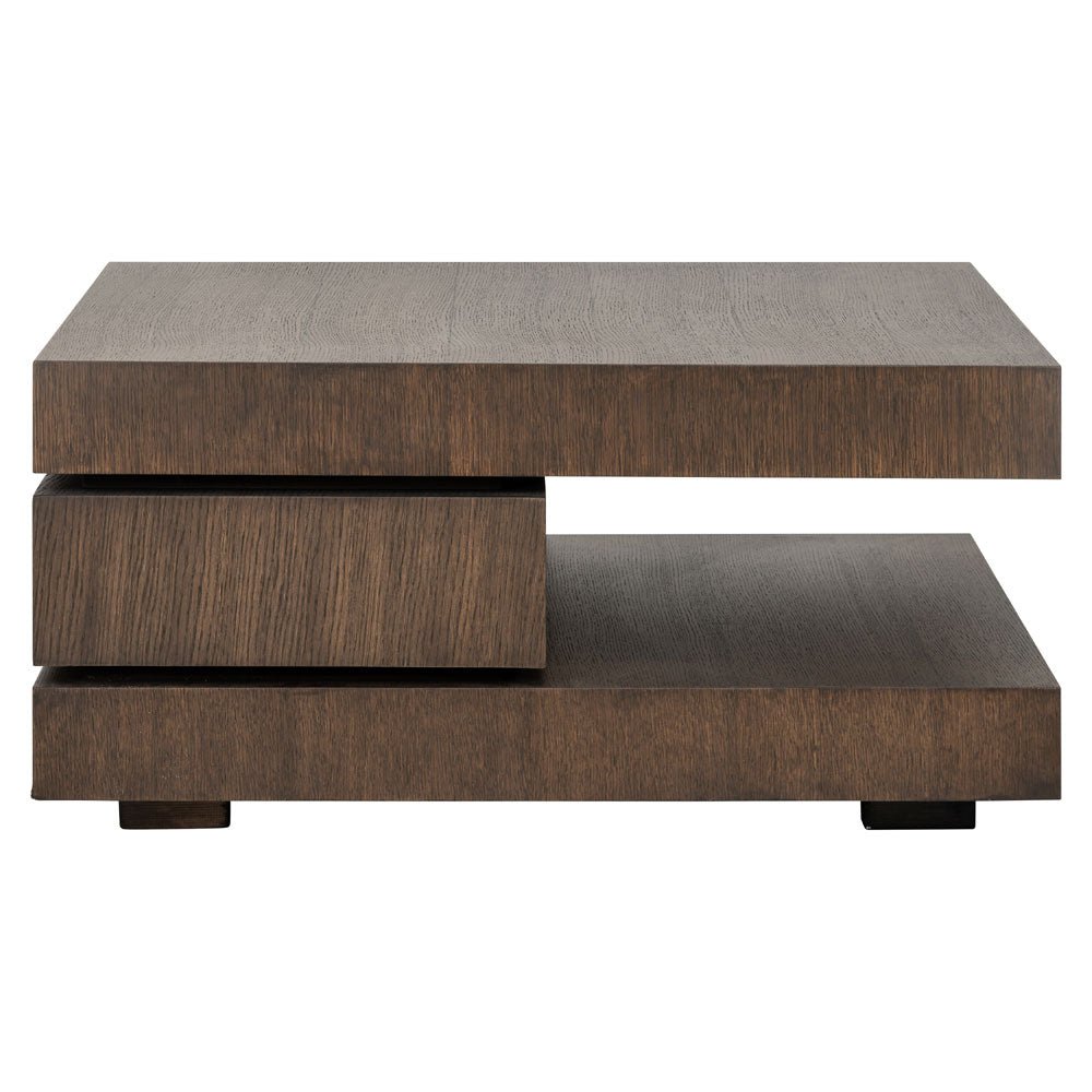 Richmond Interiors Oakura Coffee Table Blok C in Brown Coffee Table