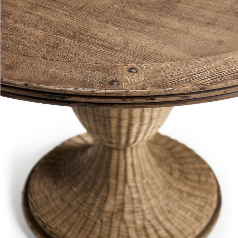 Jonathan Charles Palm Court Rattan Round Dining Table