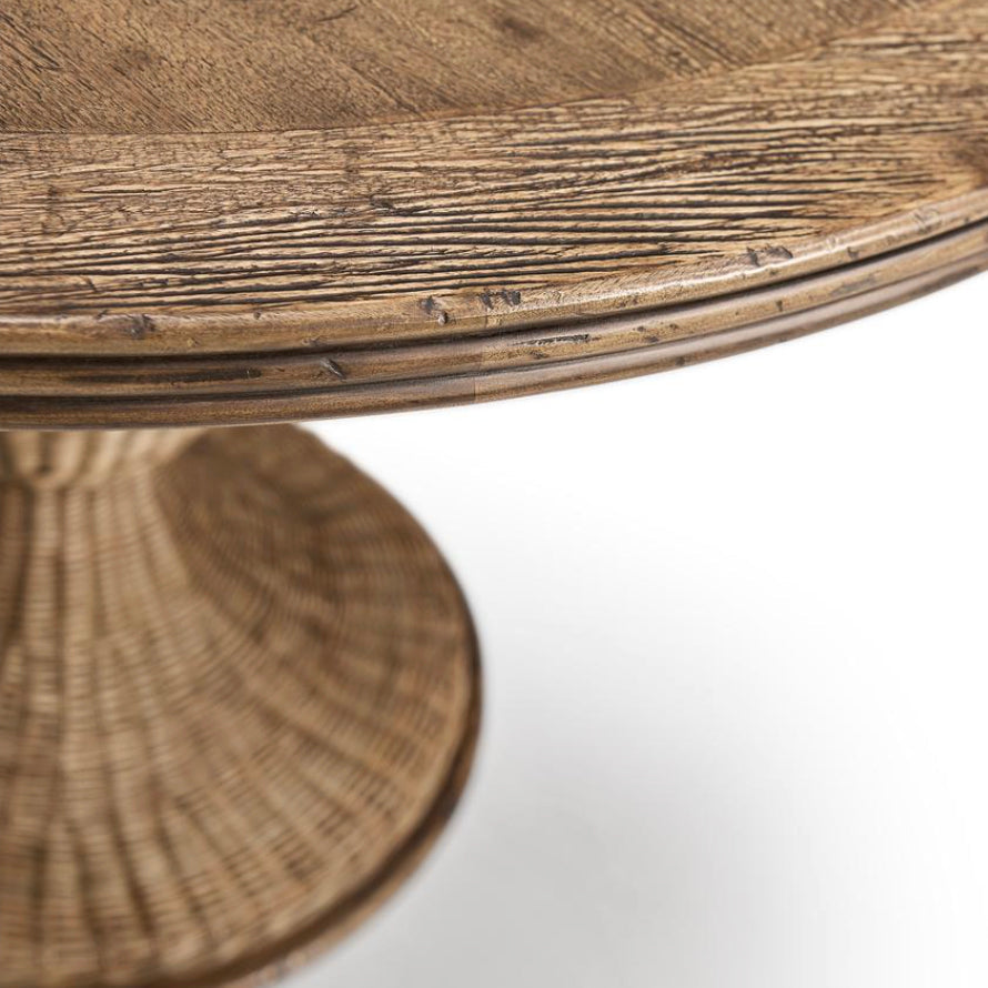 Jonathan Charles Palm Court Rattan Round Dining Table
