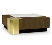 Jonathan Charles Square Coffee Table Puzzle