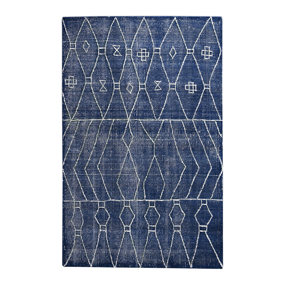 Fressia Rug in Blue - 244 x 305 cm