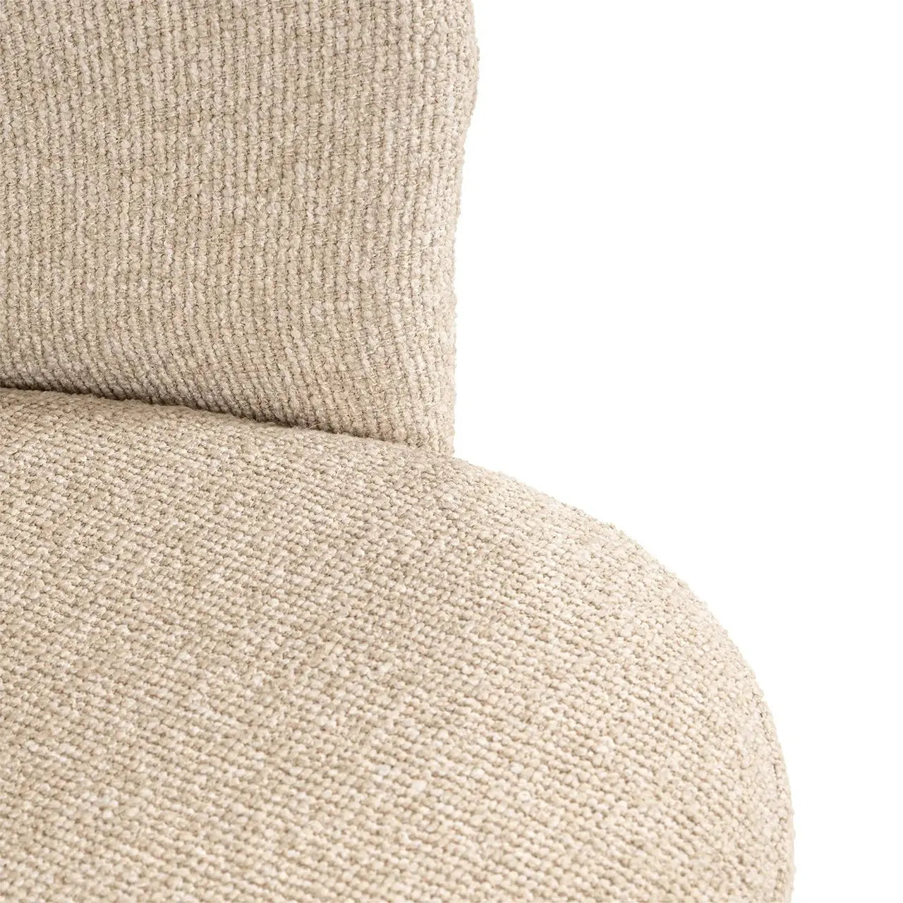 Richmond Interiors Zendaya Swivel Chair in Biscotti  Nicholas John Interiors