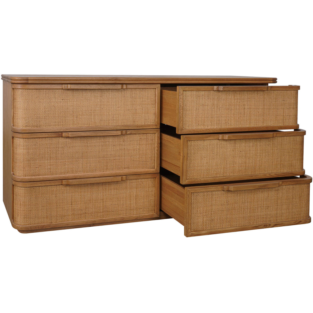 Keiichi Saintbury 6 Drawer Chest of Drawers