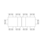 Theodore Alexander Hudson Extending Dining Table Dark 213-305cm