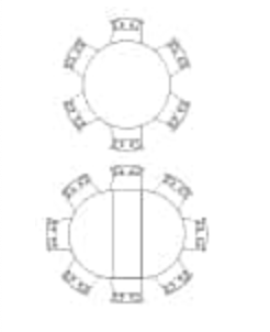 Theodore Alexander Essence Extending Dining Table - Round   Nicholas John Interiors