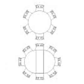 Theodore Alexander Essence Extending Dining Table - Round   Nicholas John Interiors