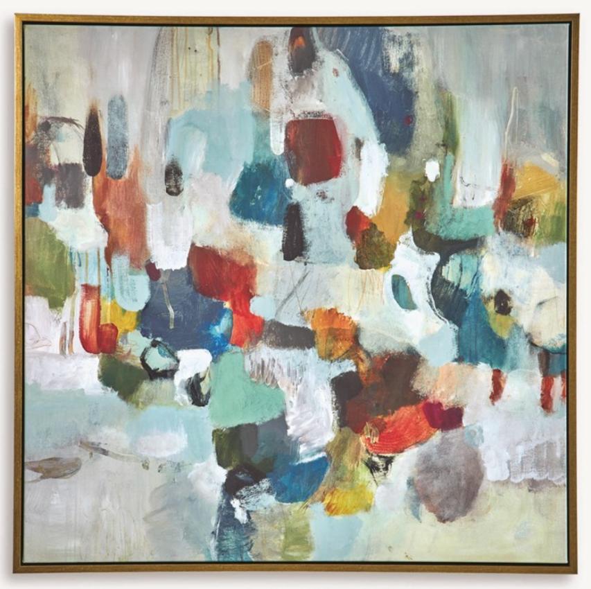 As We Say Framed Abstract Art