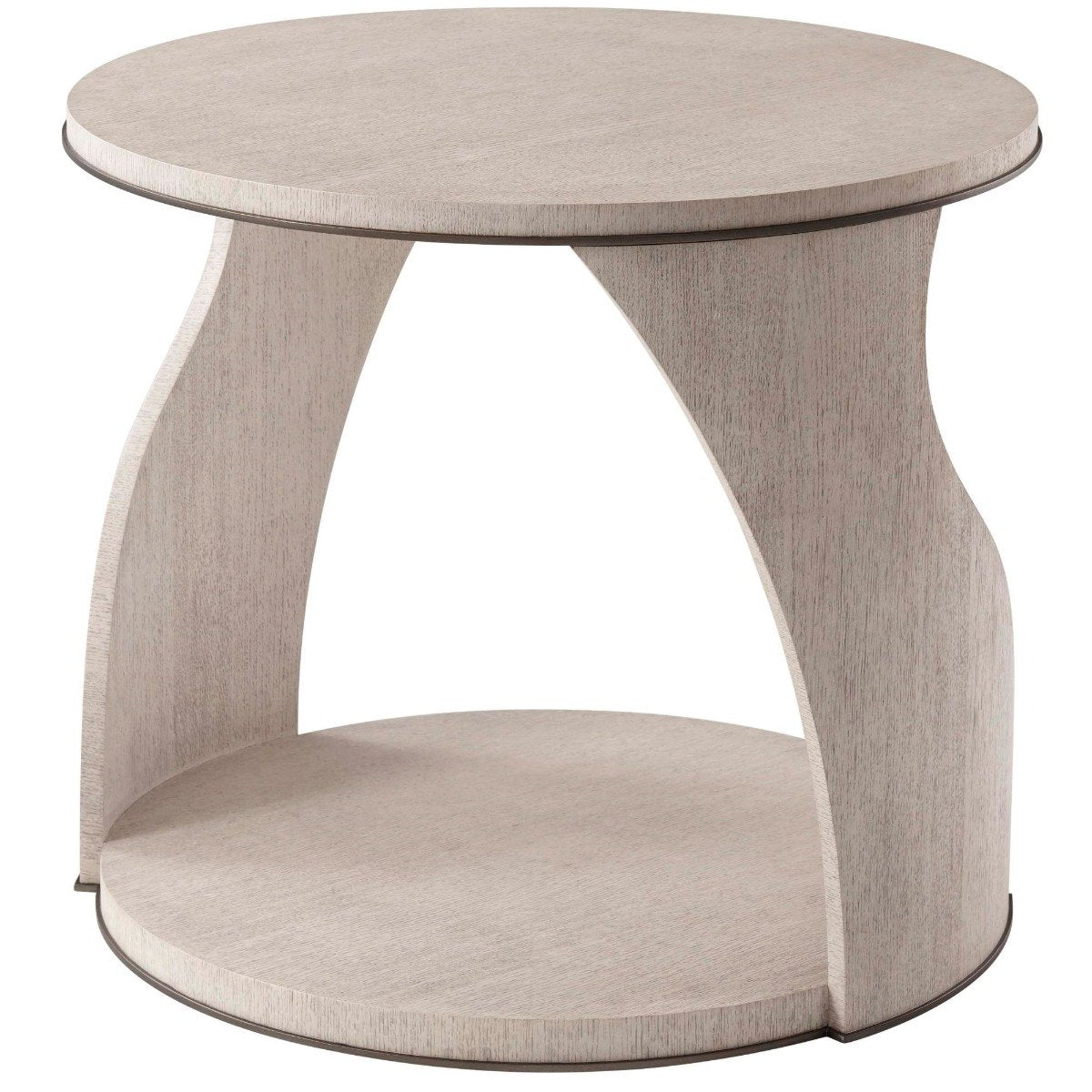 Theodore Alexander Adelmo Side Table in Gowan Finish