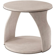Theodore Alexander Adelmo Side Table in Gowan Finish