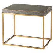 Theodore Alexander Fisher Side Table in Tempest