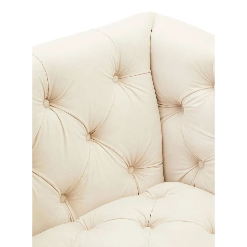 Sirella 2 Seat Ivory Fabric Sofa Sofa