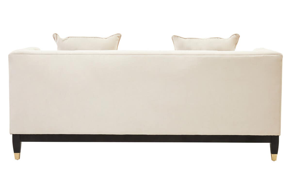 Sirella 2 Seat Ivory Fabric Sofa Sofa