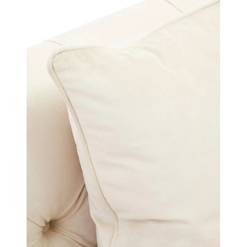 Sirella 2 Seat Ivory Fabric Sofa Sofa