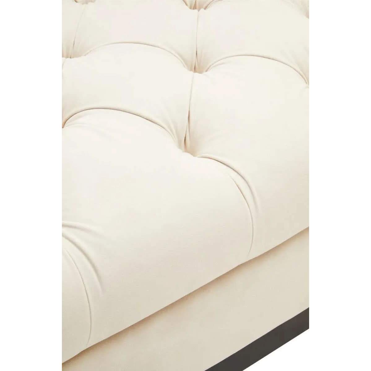 Sirella 2 Seat Ivory Fabric Sofa Sofa