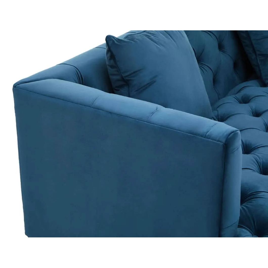 Sirella 2 Seat Navy Fabric Sofa Sofa
