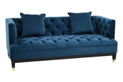 Sirella 2 Seat Navy Fabric Sofa Sofa