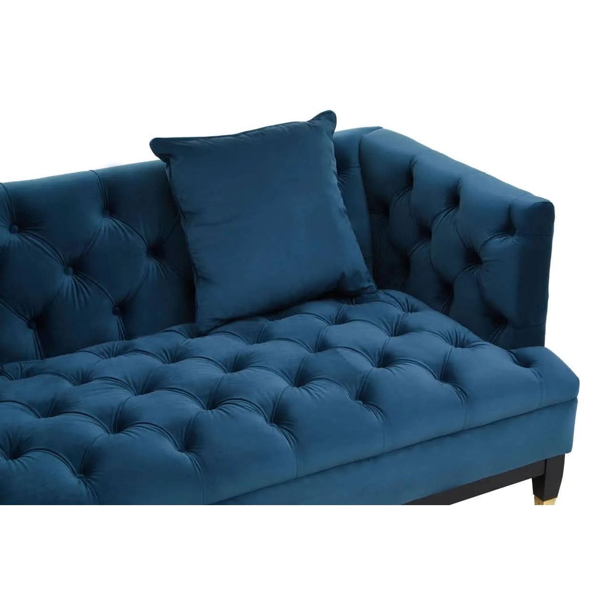 Sirella 2 Seat Navy Fabric Sofa Sofa